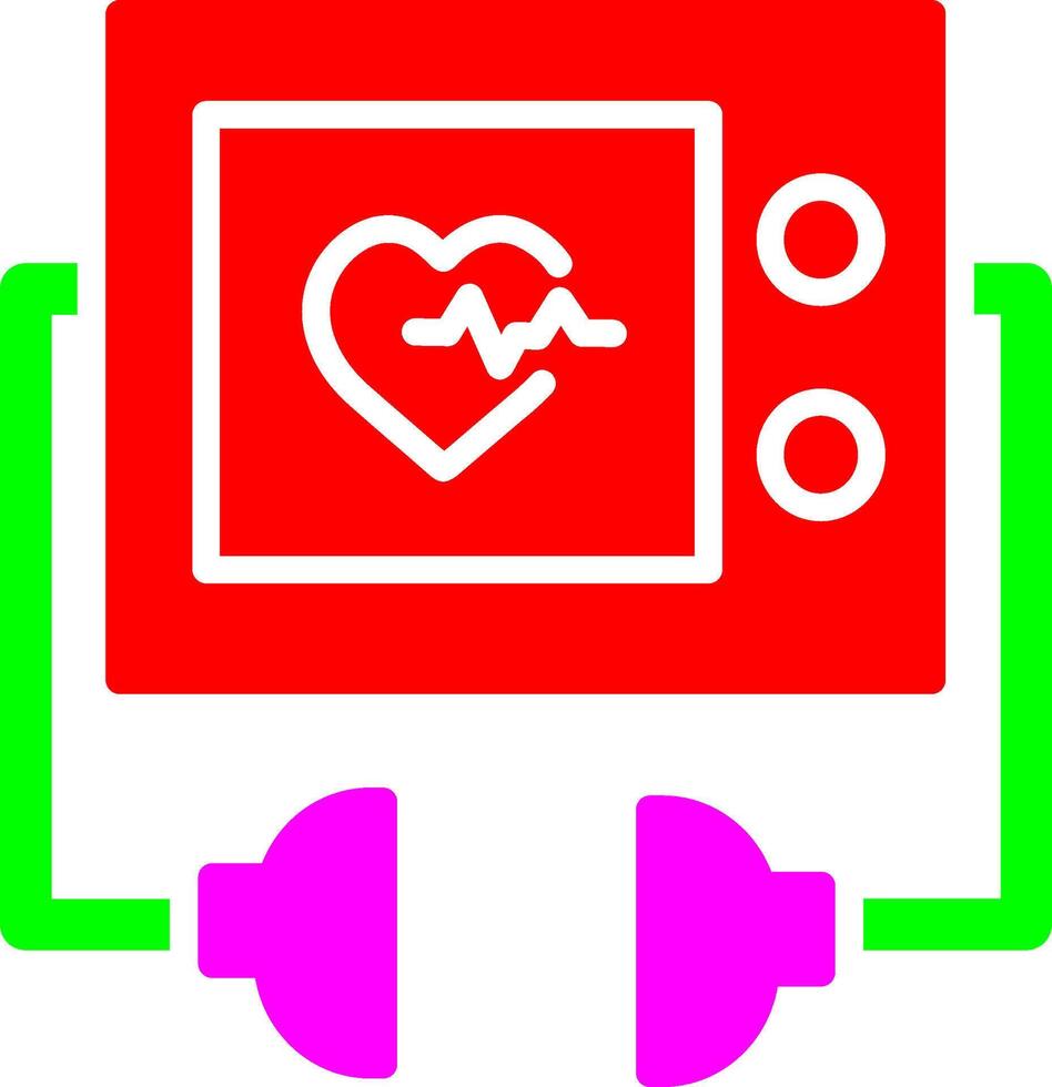 Defibrillator Vector Icon