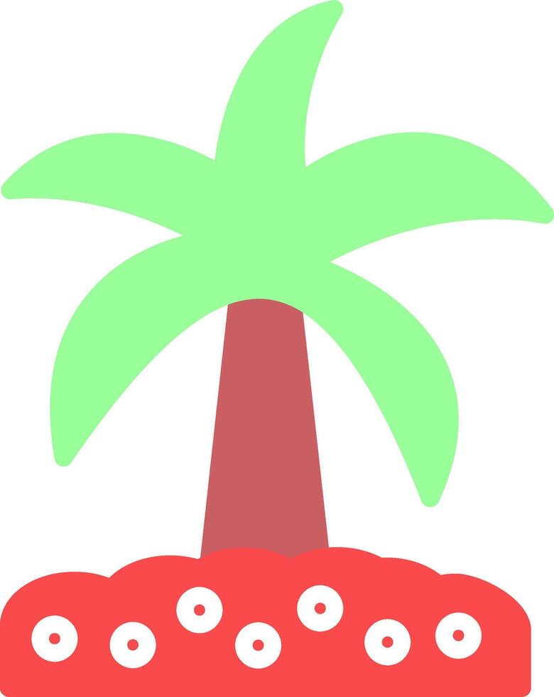 Coconut trees Vector Icon