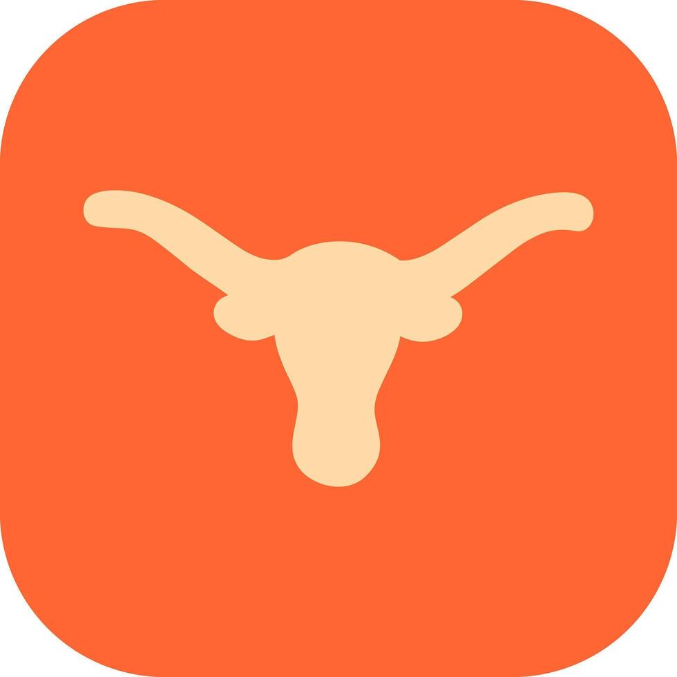 Bull Horns Vector Icon