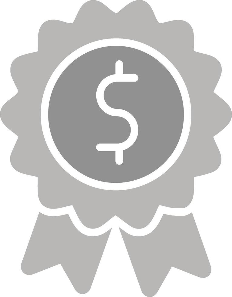 Dollar Badge Vector Icon