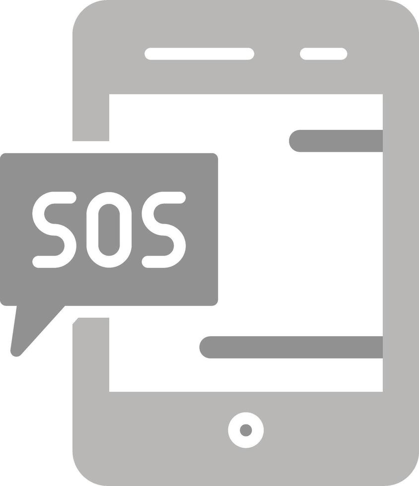 SOS Vector Icon