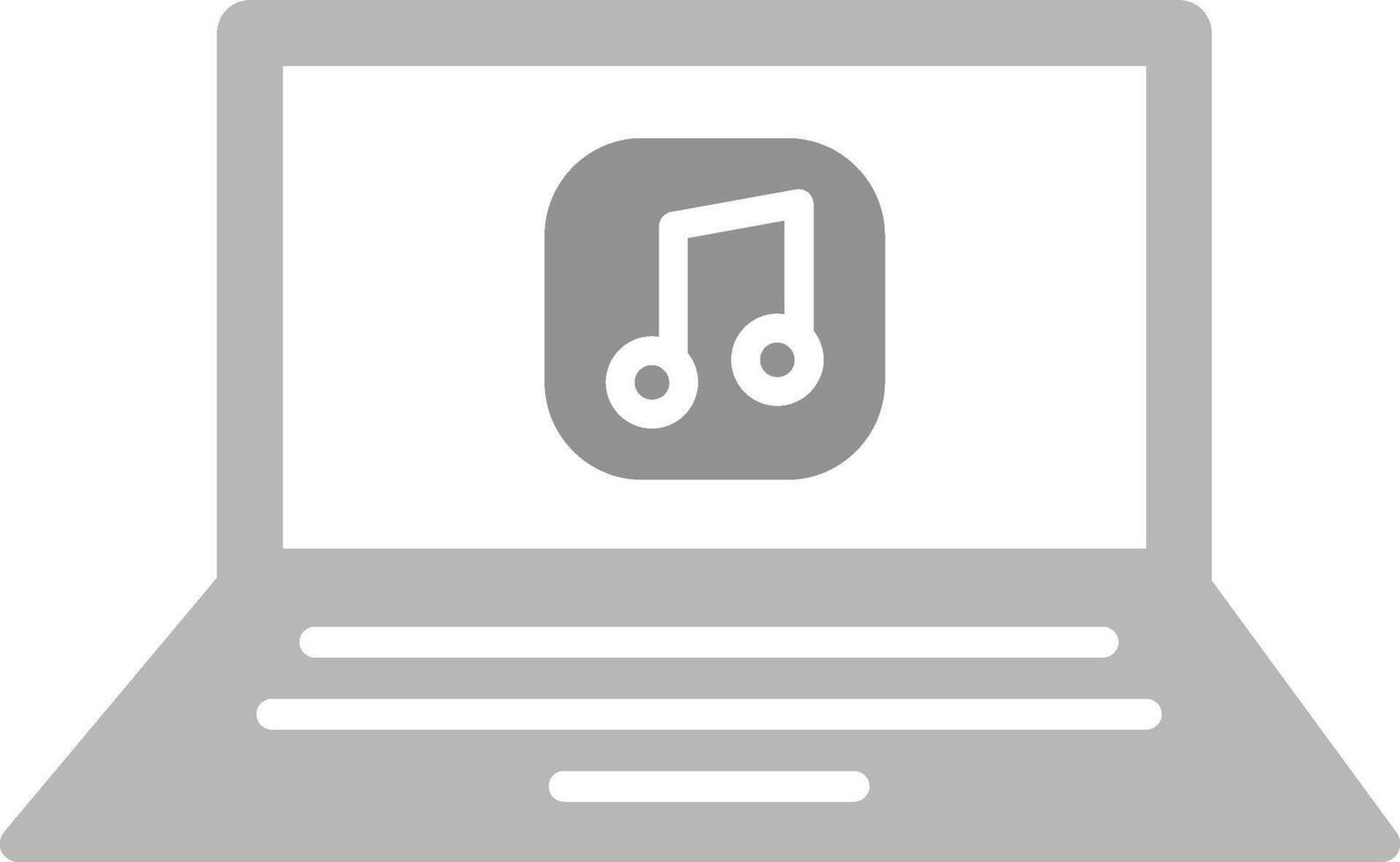 Play Music Vector Icon
