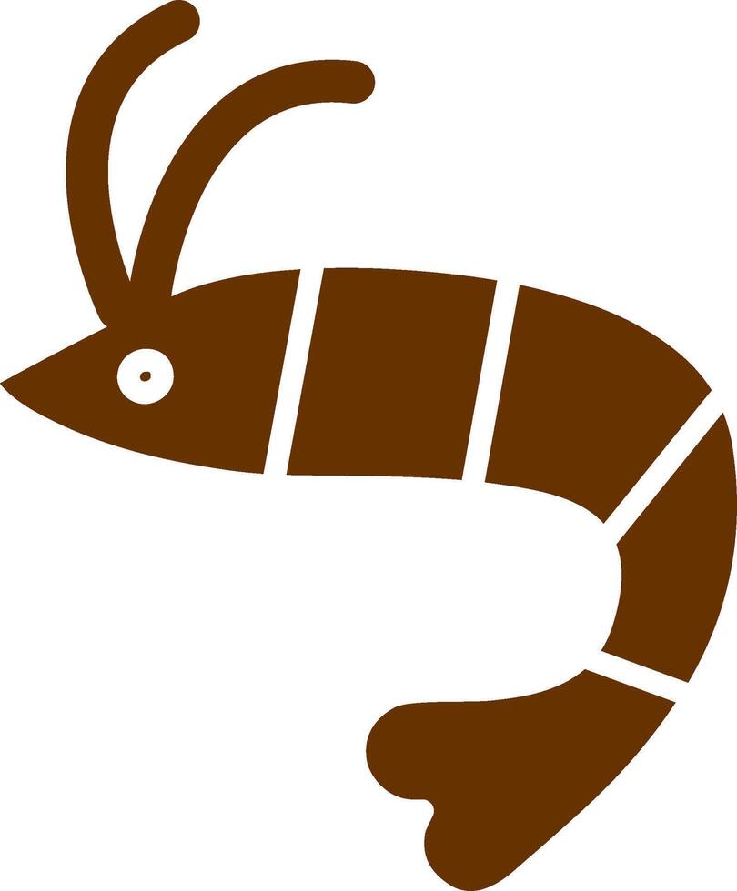 Shrimp Vector Icon