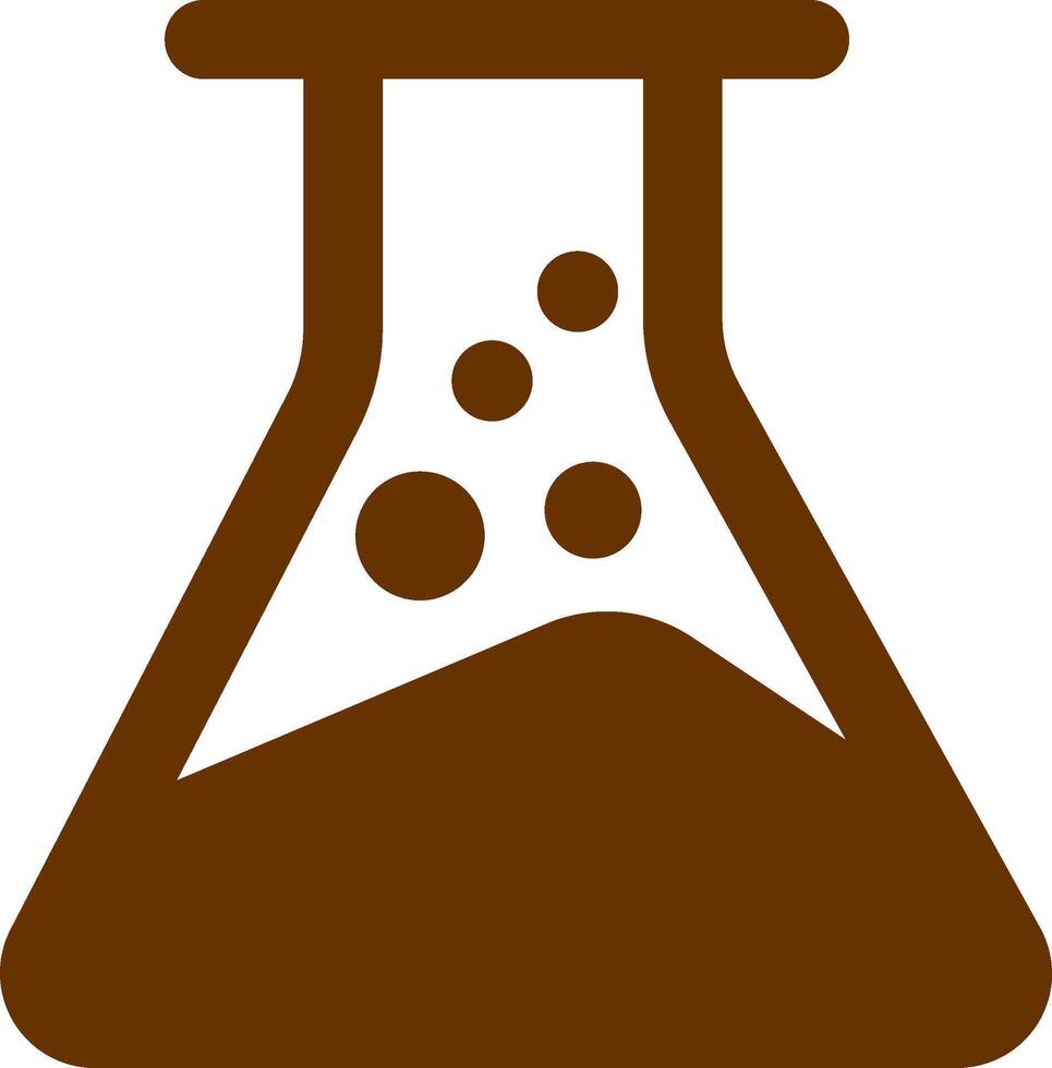 Chemical Flask Vector Icon