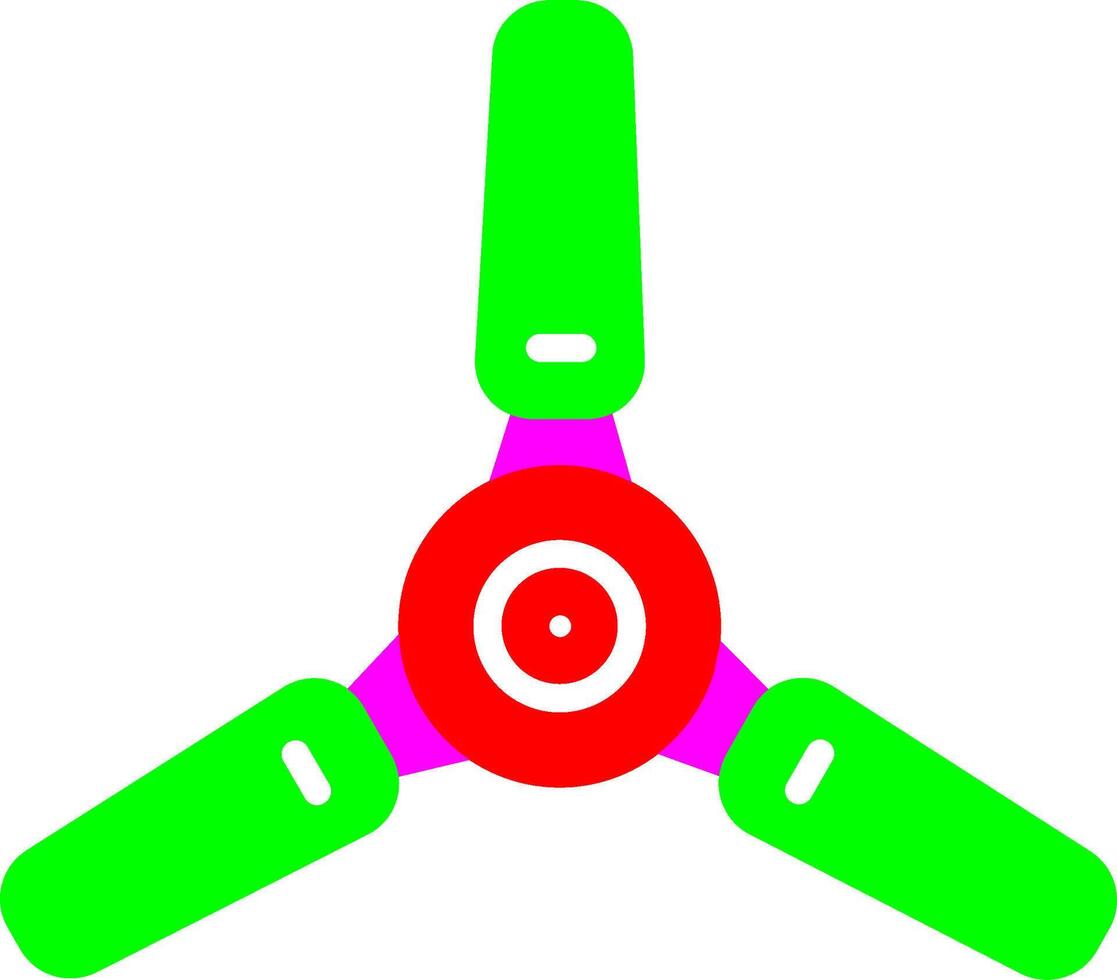 Electric Fan Vector Icon