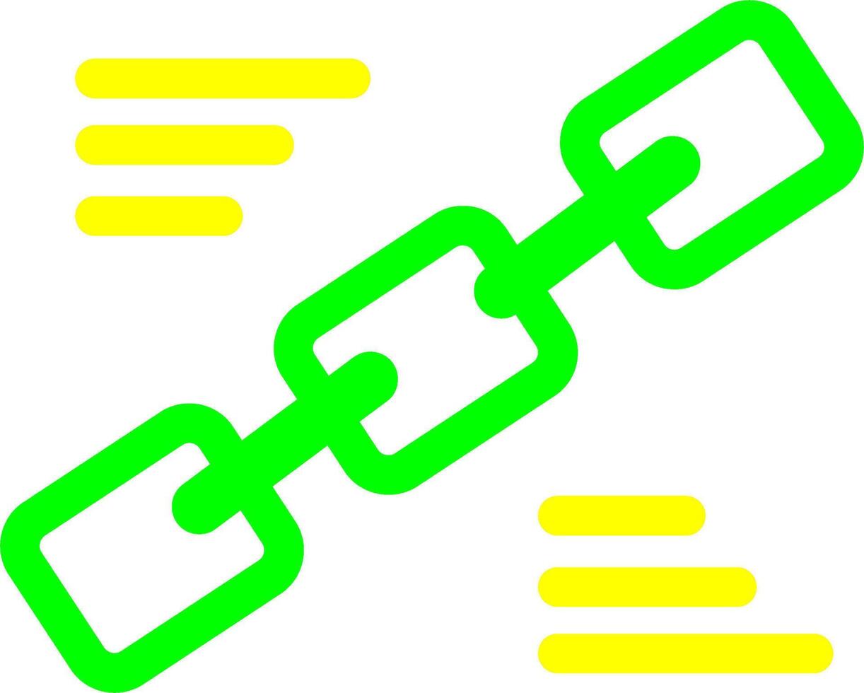 Hyperlink Vector Icon