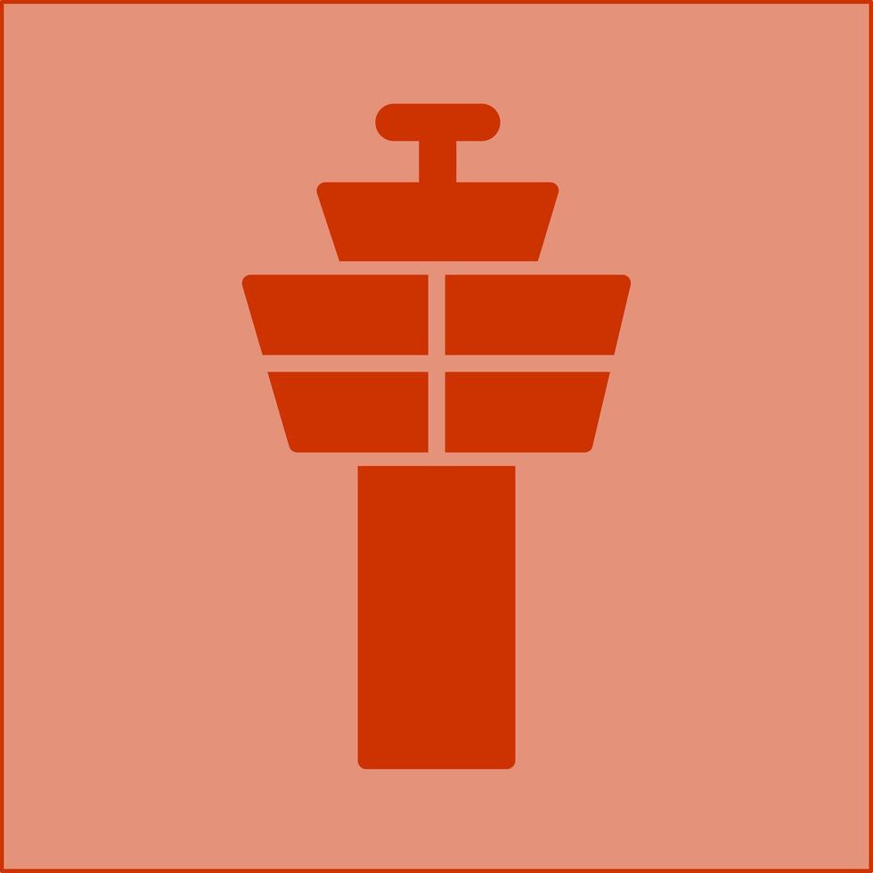 icono de vector de torre de control