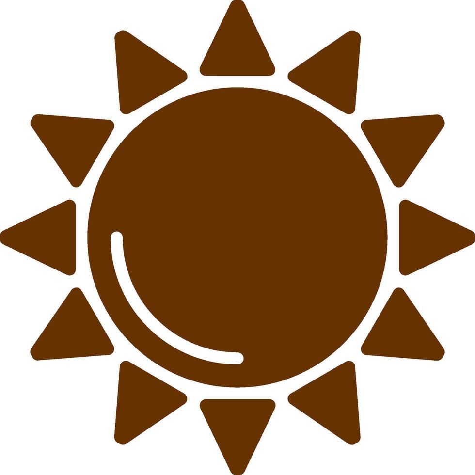 Sun Vector Icon