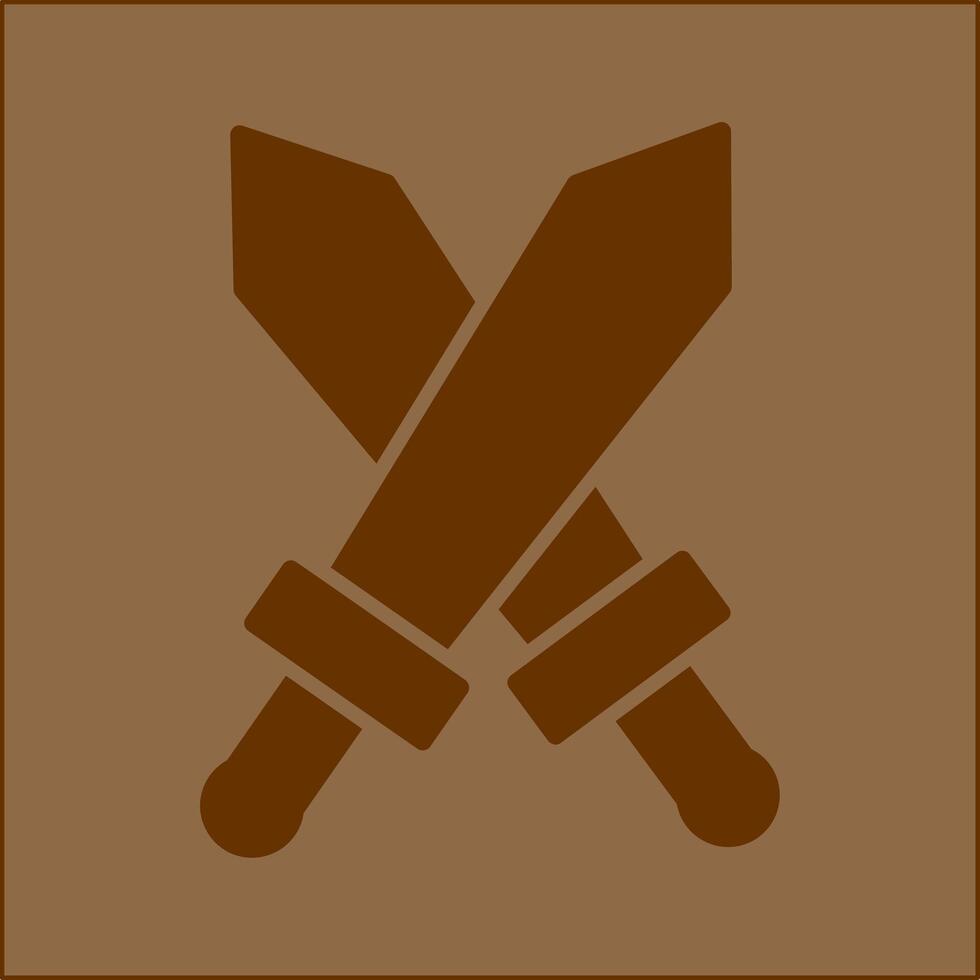 Two Swords Vector Icon