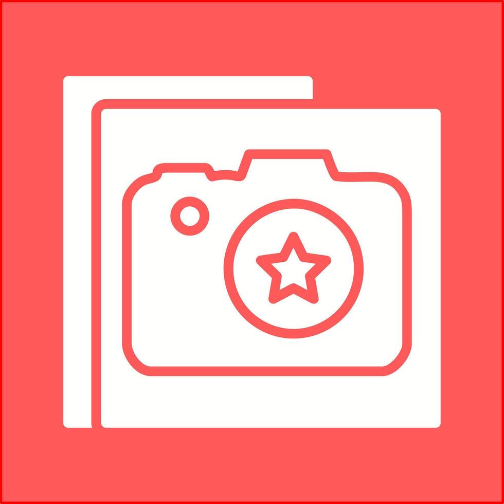 Star Photography Vector Icon