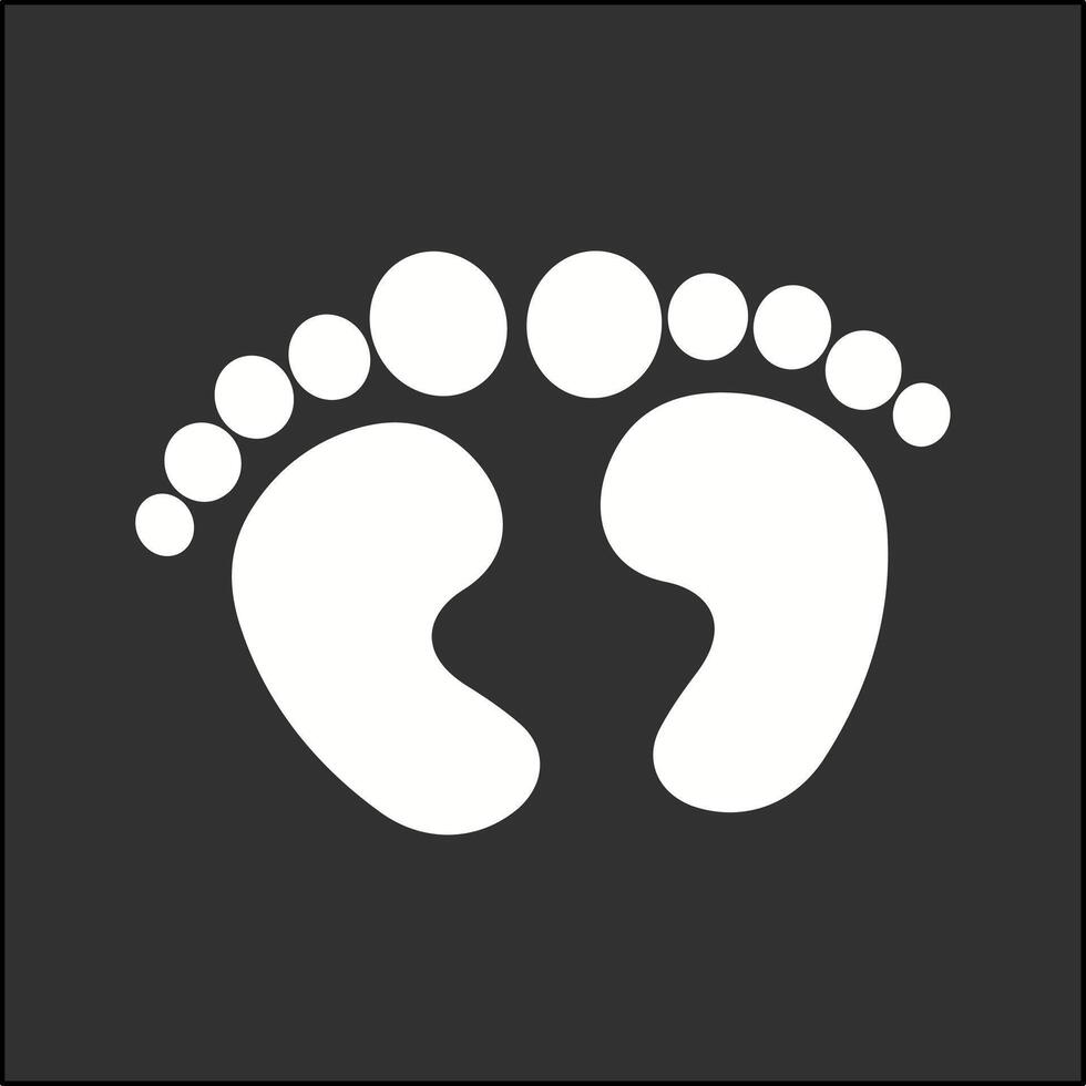 Feet Vector Icon