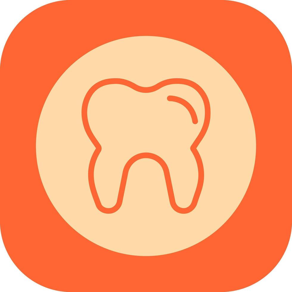 icono de vector de dientes