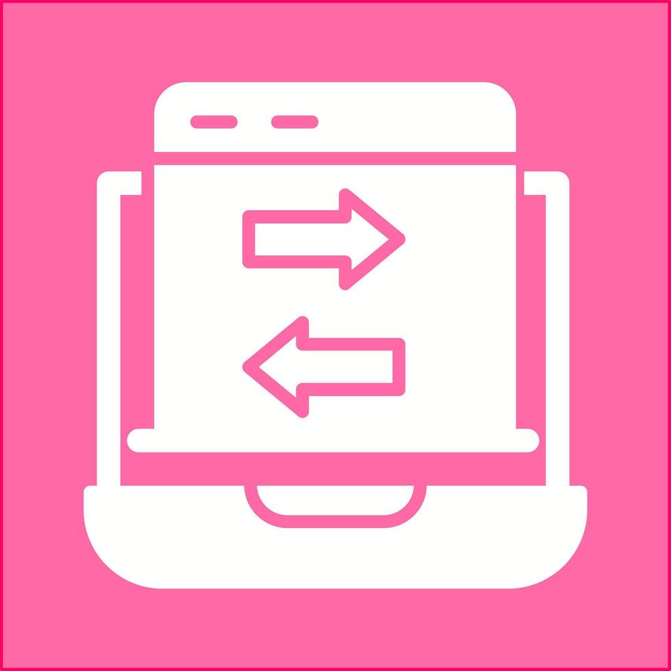 Data Transfer Vector Icon