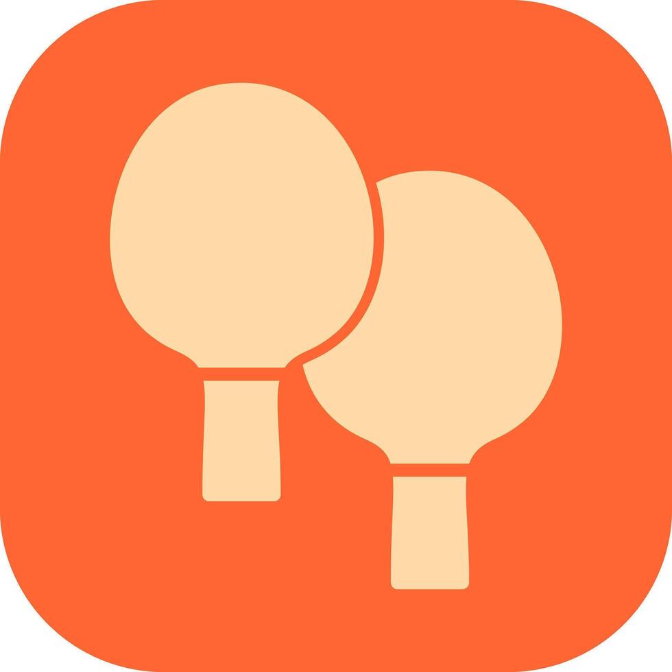 Ping Pong Vector Icon