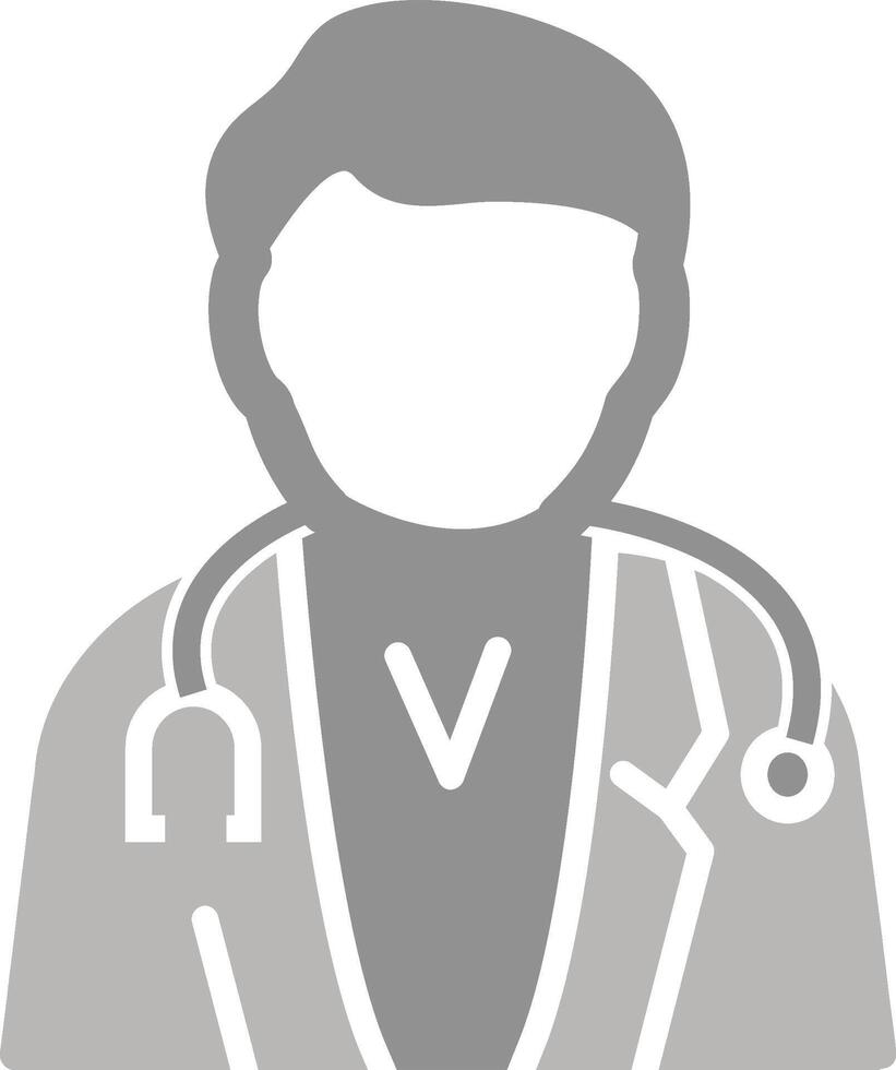 Male Doctor Vector Icon