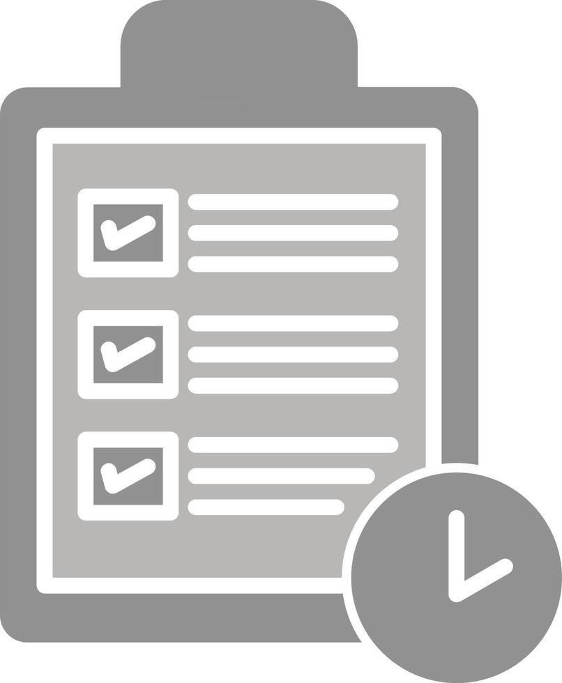 Content Planning Vector Icon