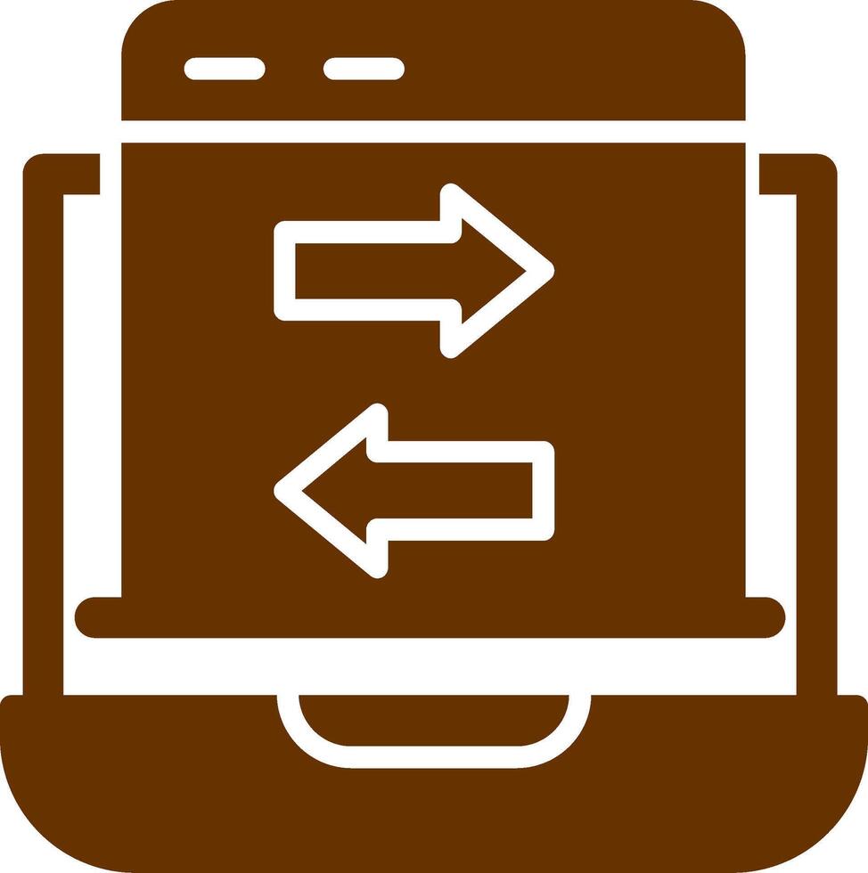 Data Transfer Vector Icon