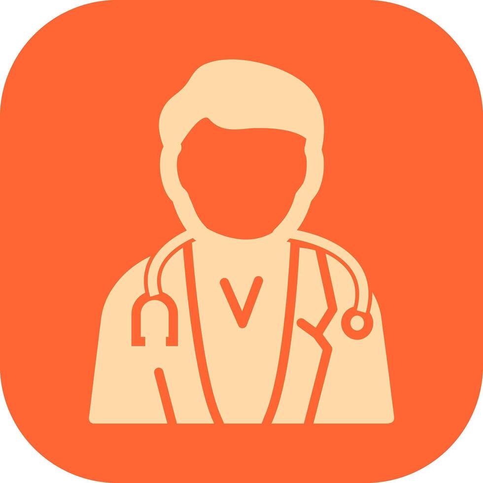 Male Doctor Vector Icon