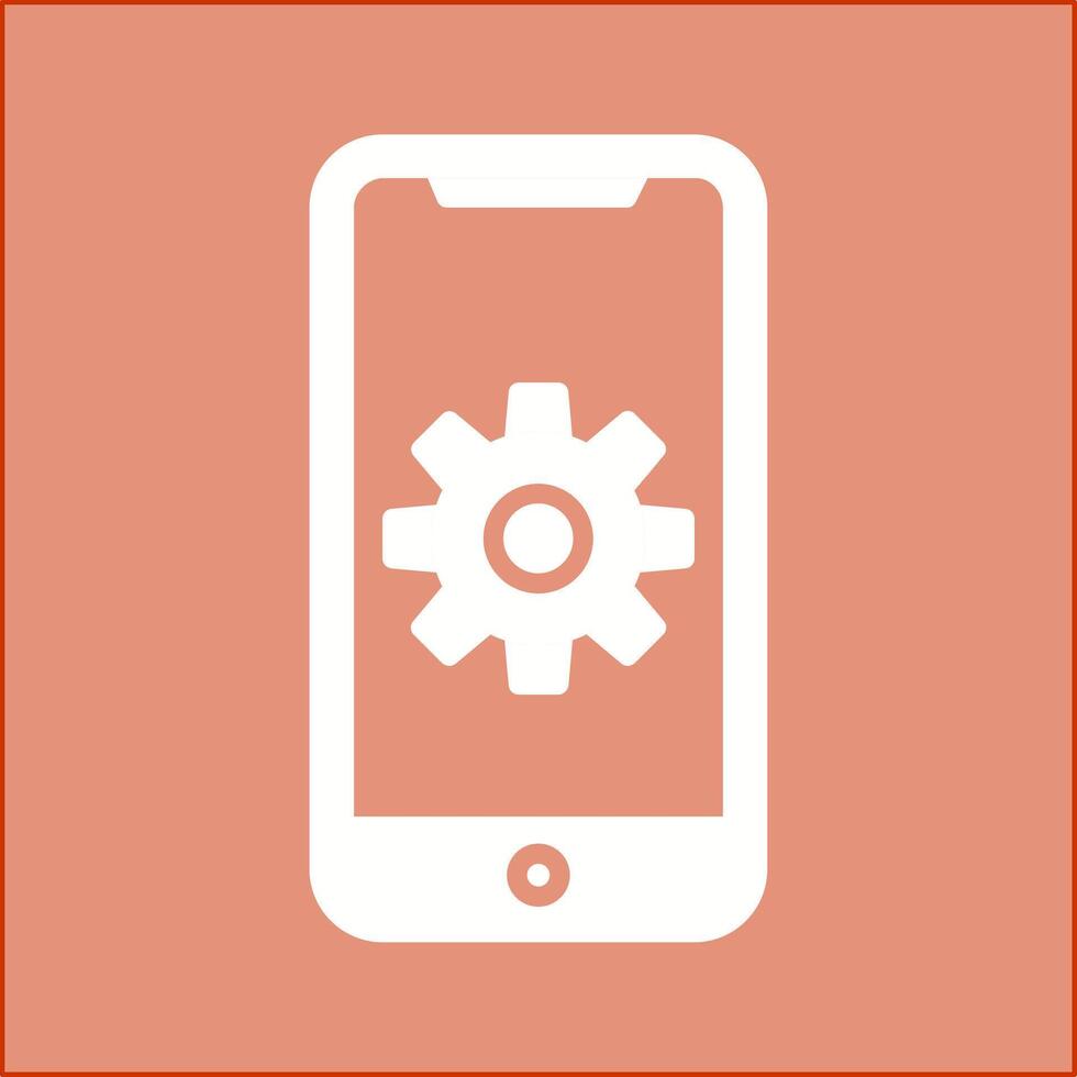 Mobile App Developing Vector Icon