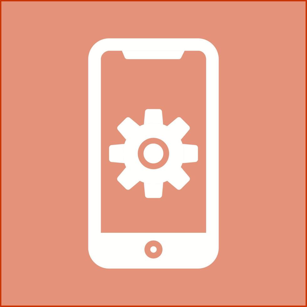 Mobile App Developing Vector Icon