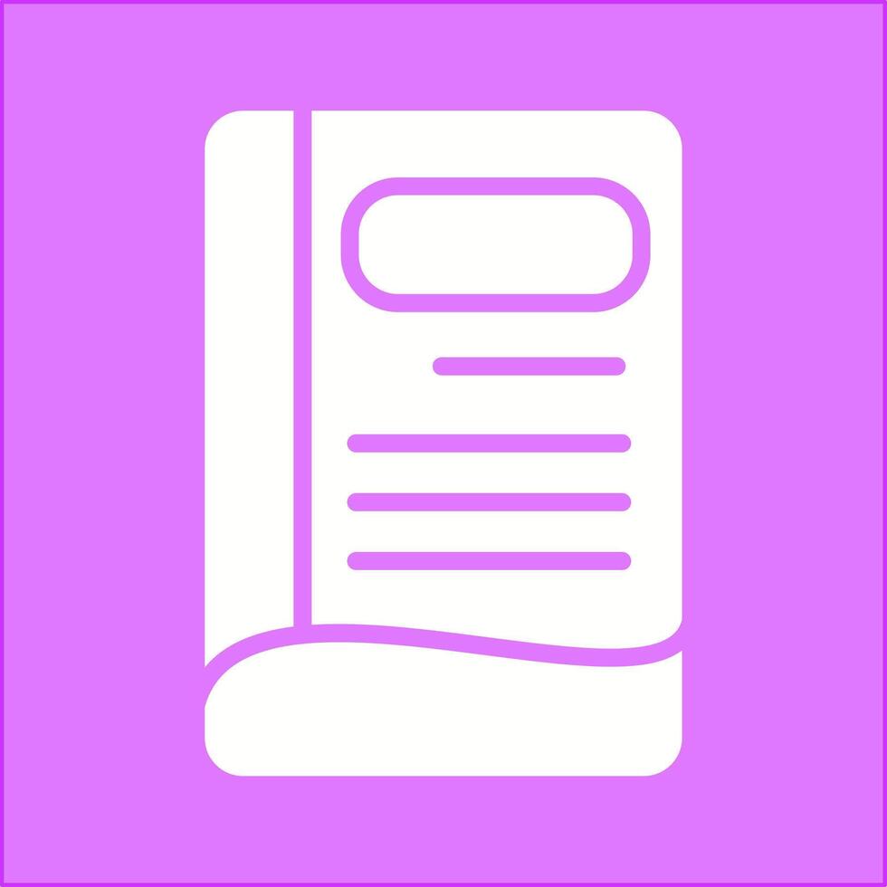 Notebook Vector Icon