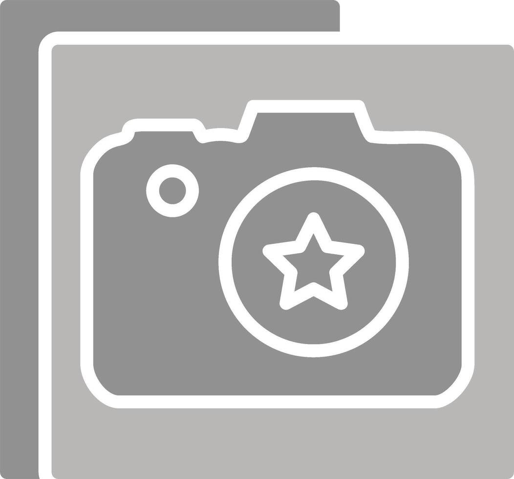 Star Photography Vector Icon