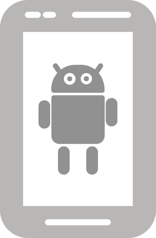 icono de vector de Android