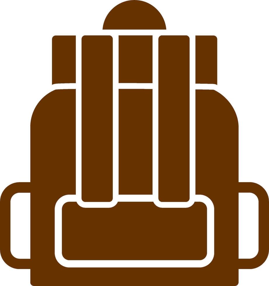 Backpack Vector Icon