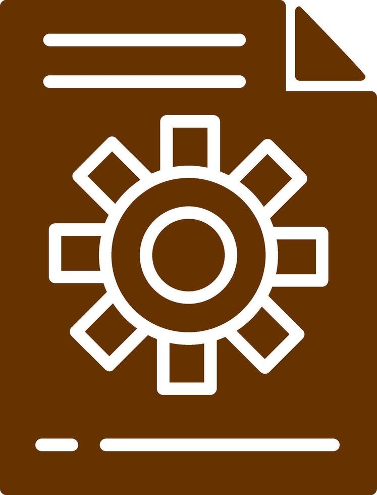 Content Management Vector Icon