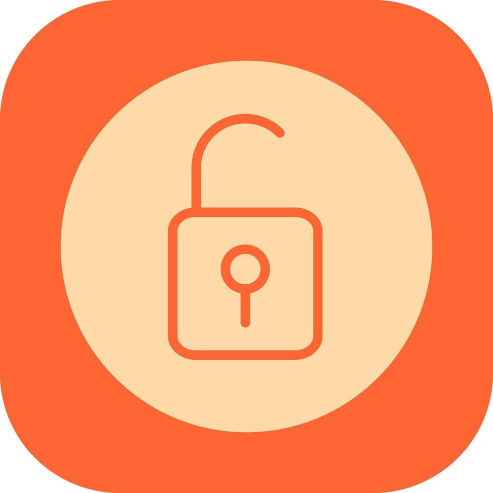 Open Lock II Vector Icon