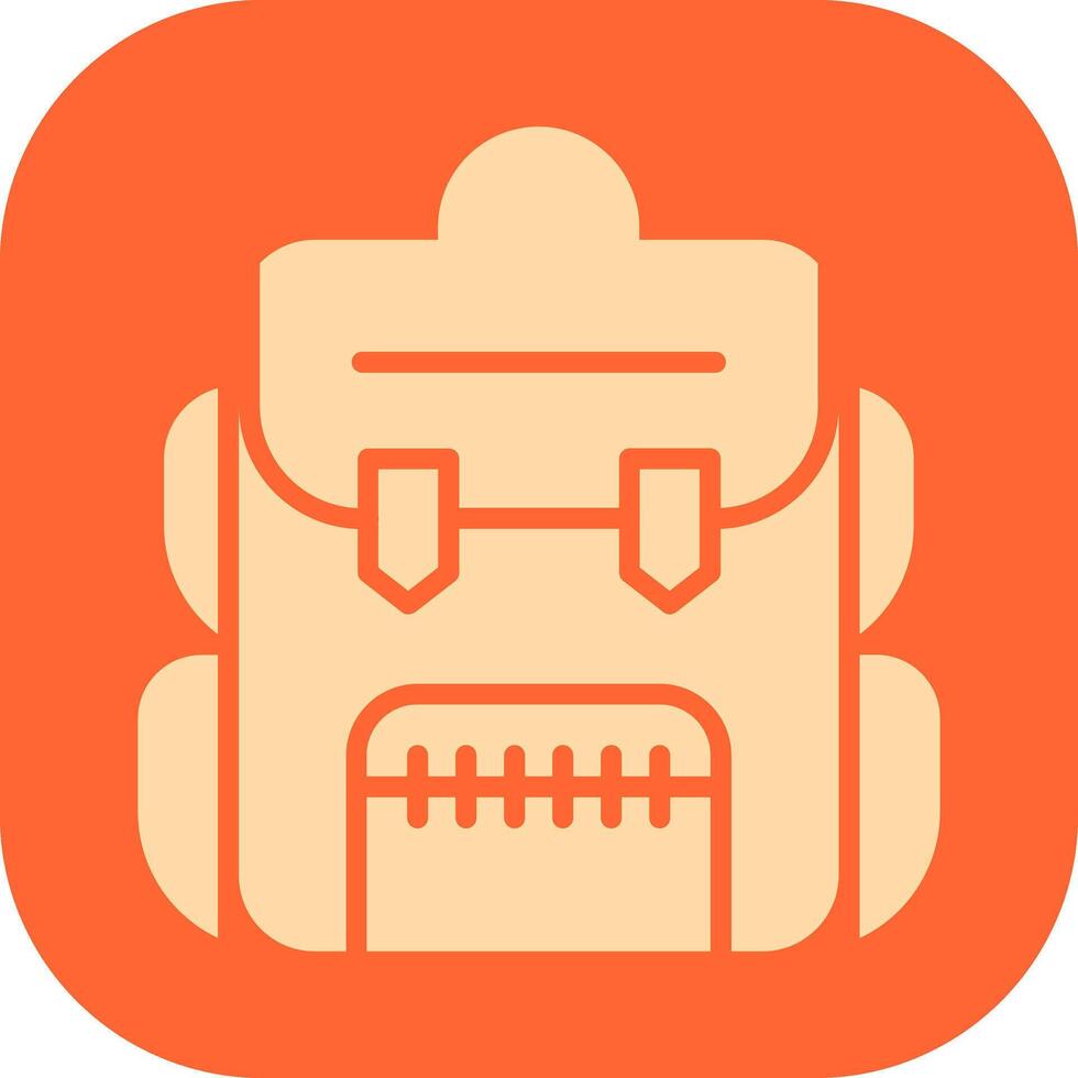 Backpack Vector Icon