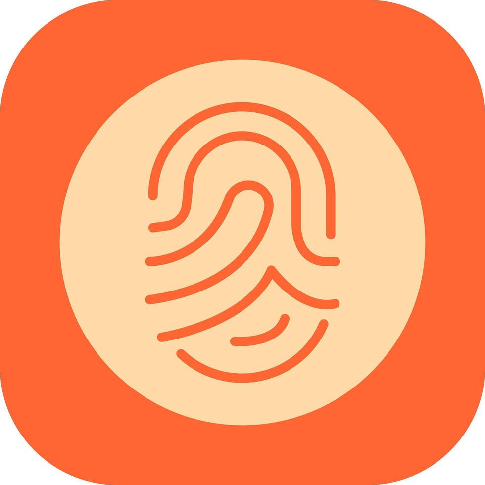 Fingerprint Vector Icon