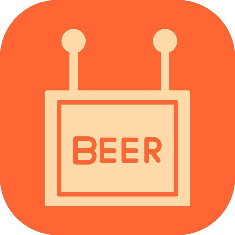 Beer Sign Vector Icon