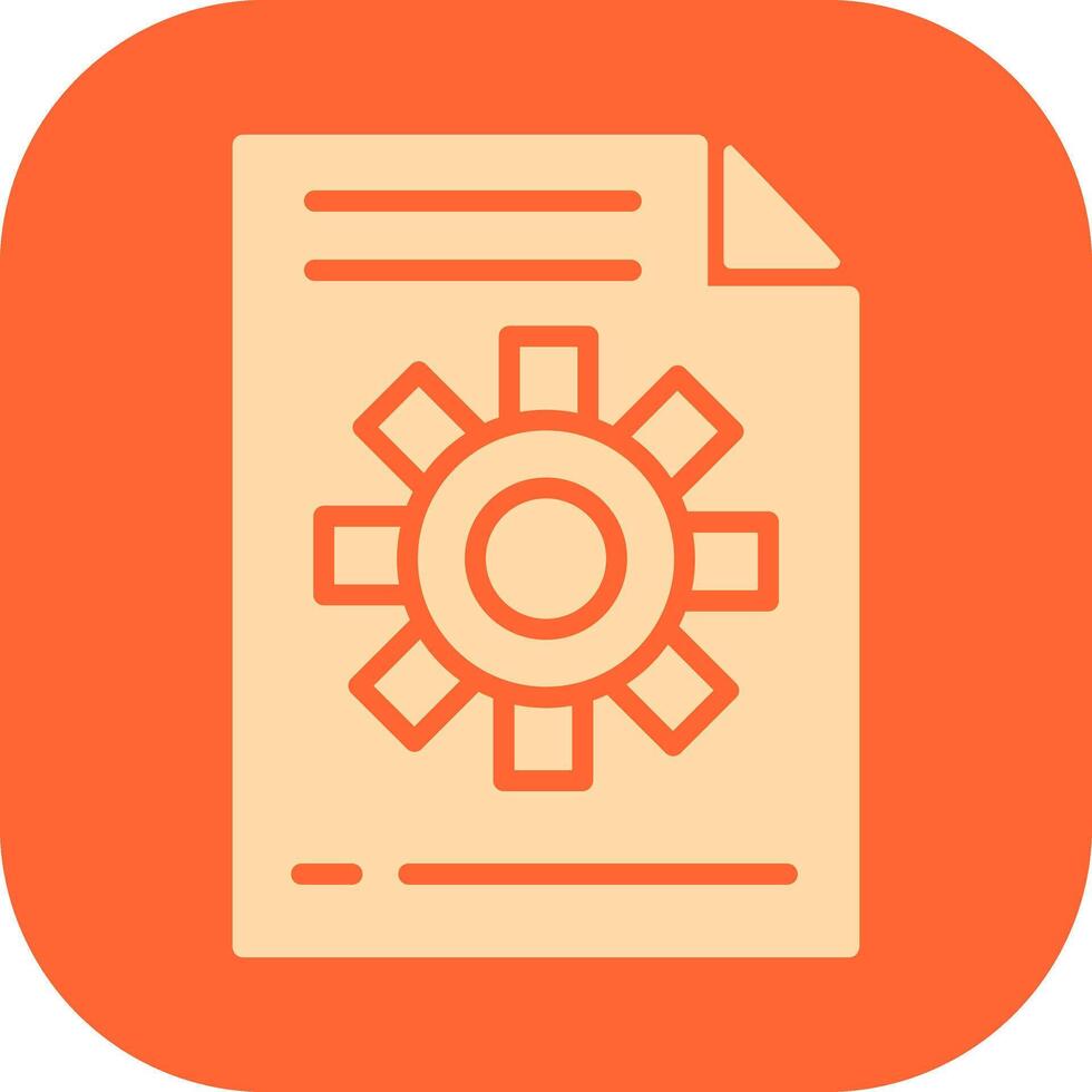 Content Management Vector Icon