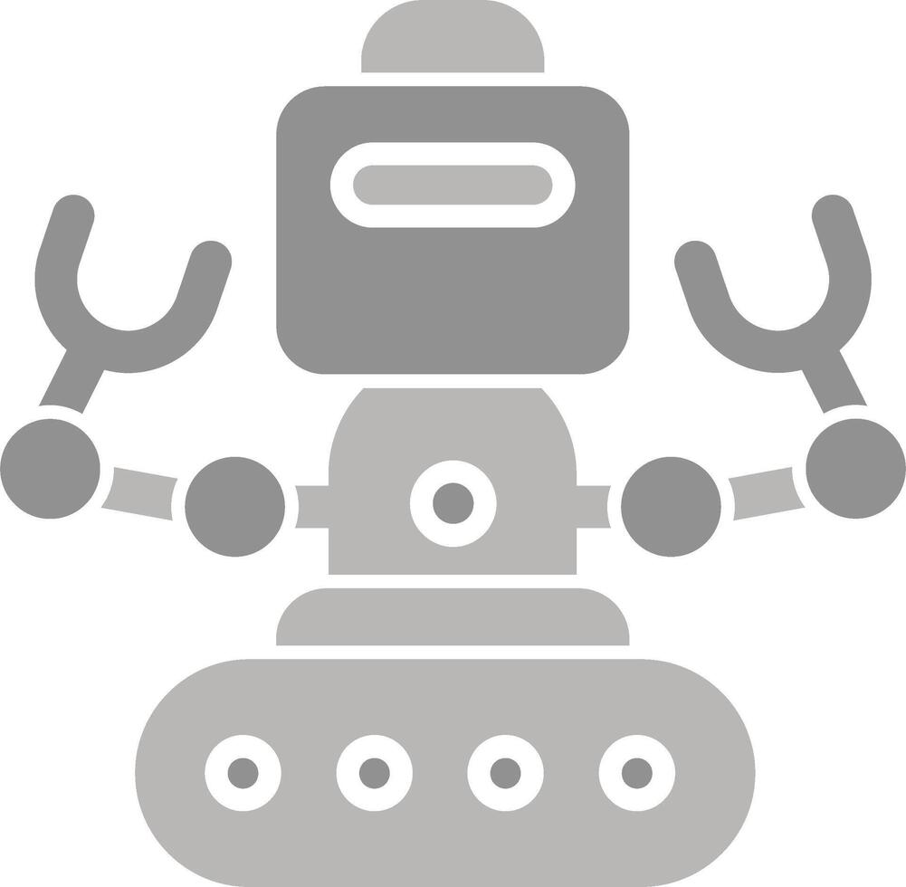 Industrial Robot I Vector Icon