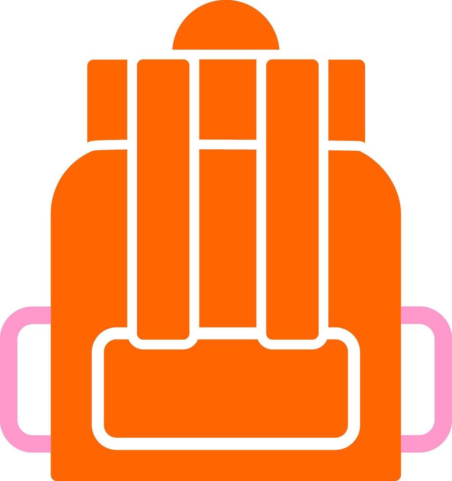 Backpack Vector Icon