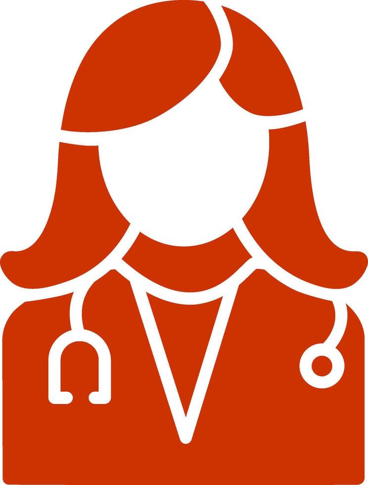 Female Doctor Vector Icon