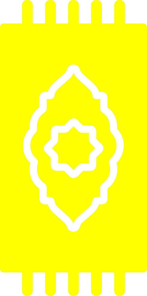 Prayer Rug Vector Icon