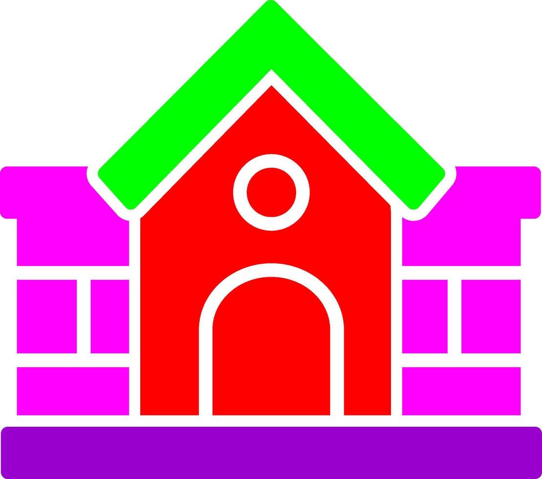 Mansion Vector Icon