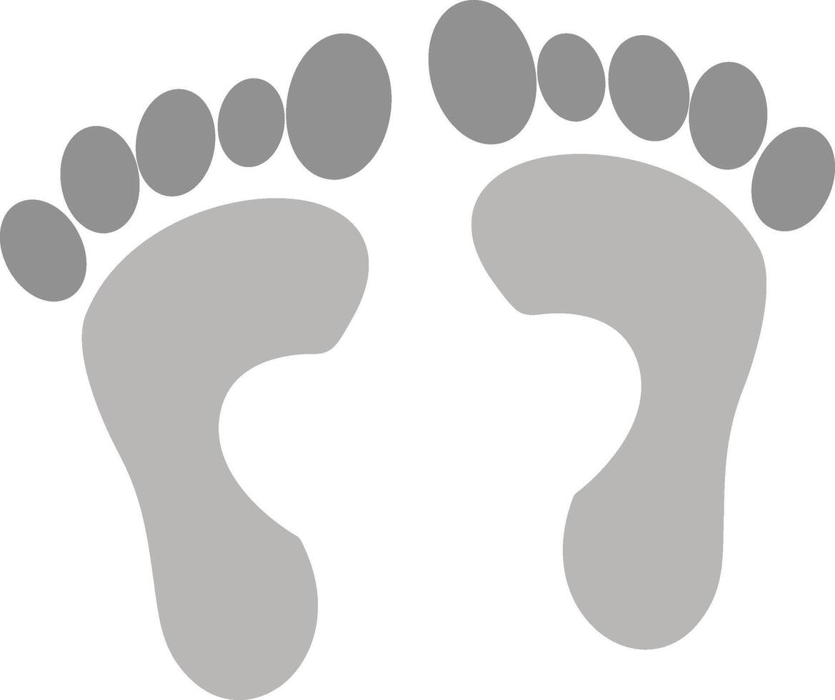 Foot X ray Vector Icon