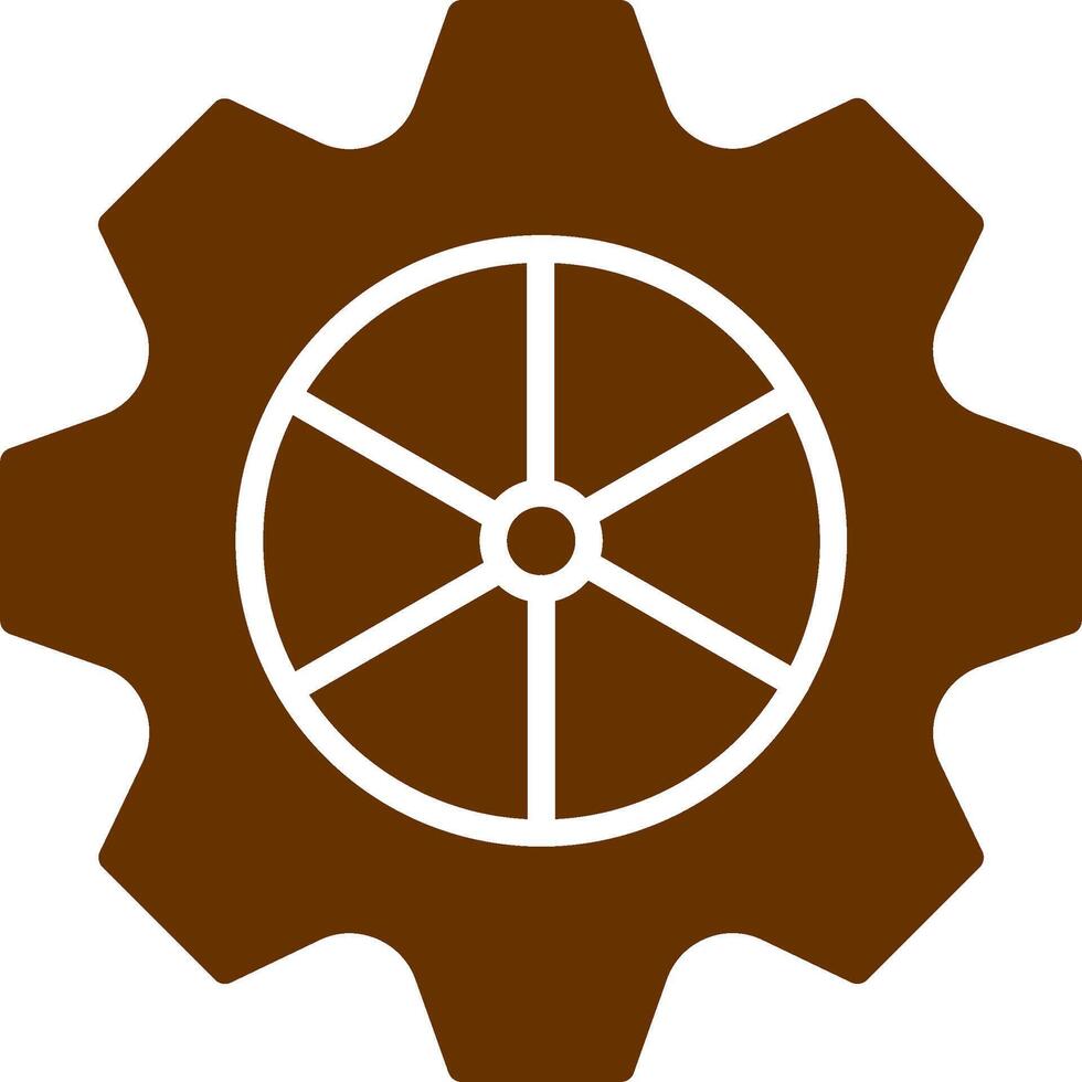Wheel Vector Icon