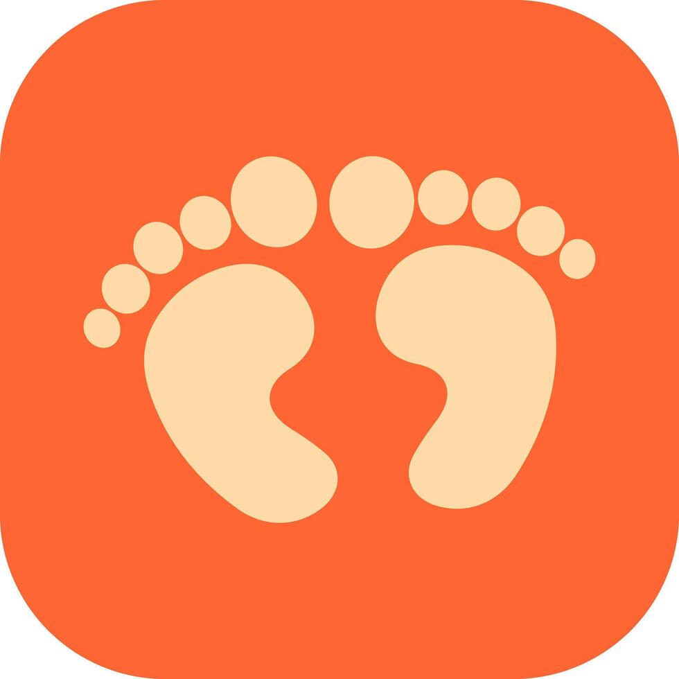 Feet Vector Icon