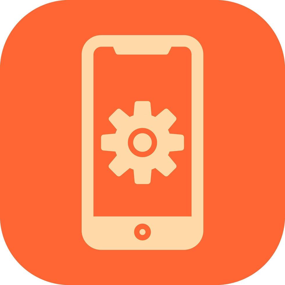 Mobile App Developing Vector Icon