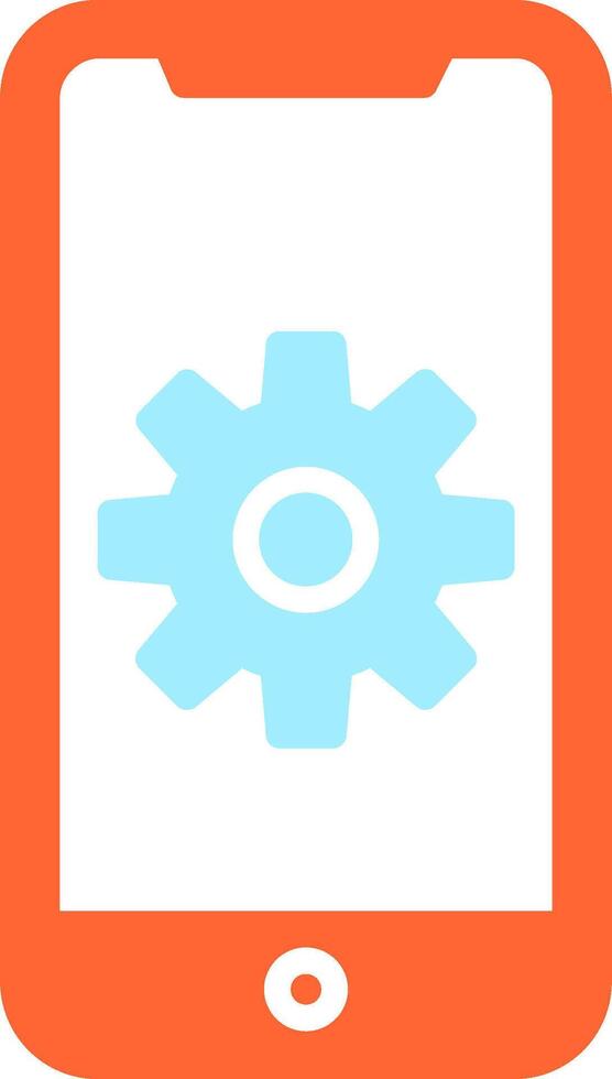 Mobile App Developing Vector Icon