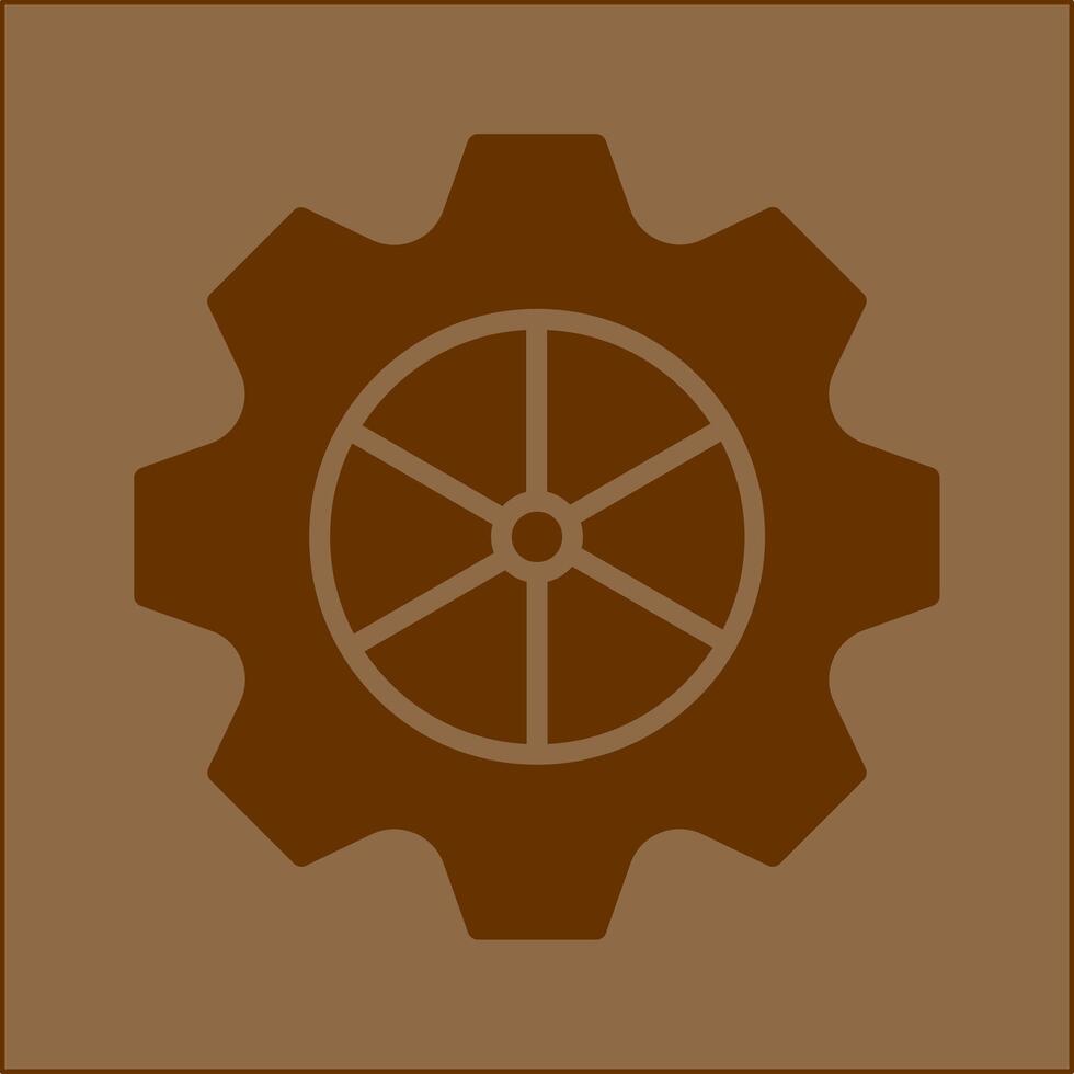 icono de vector de rueda