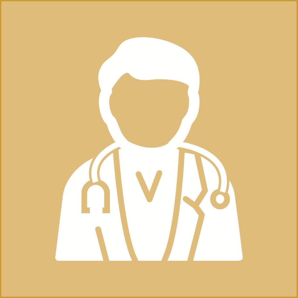 Male Doctor Vector Icon
