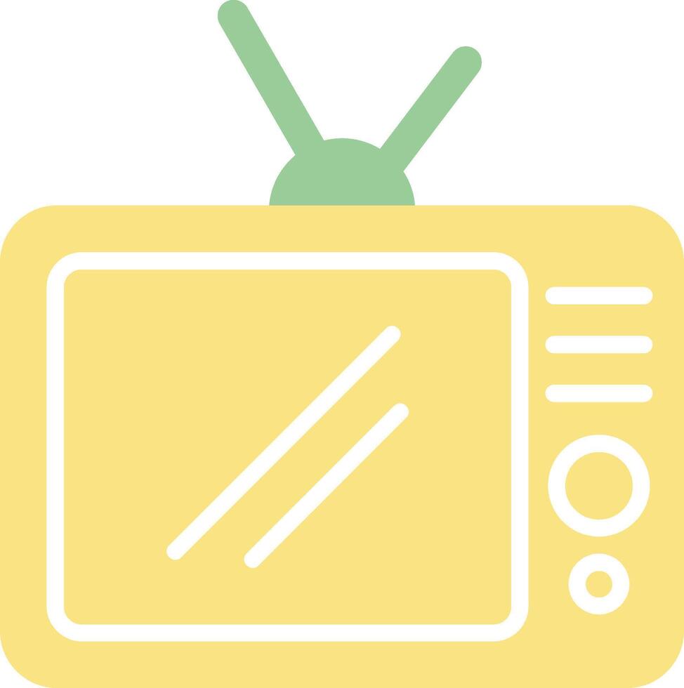 TV Set Vector Icon