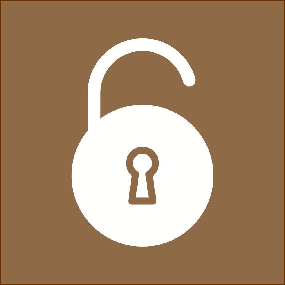 Open Lock I Vector Icon