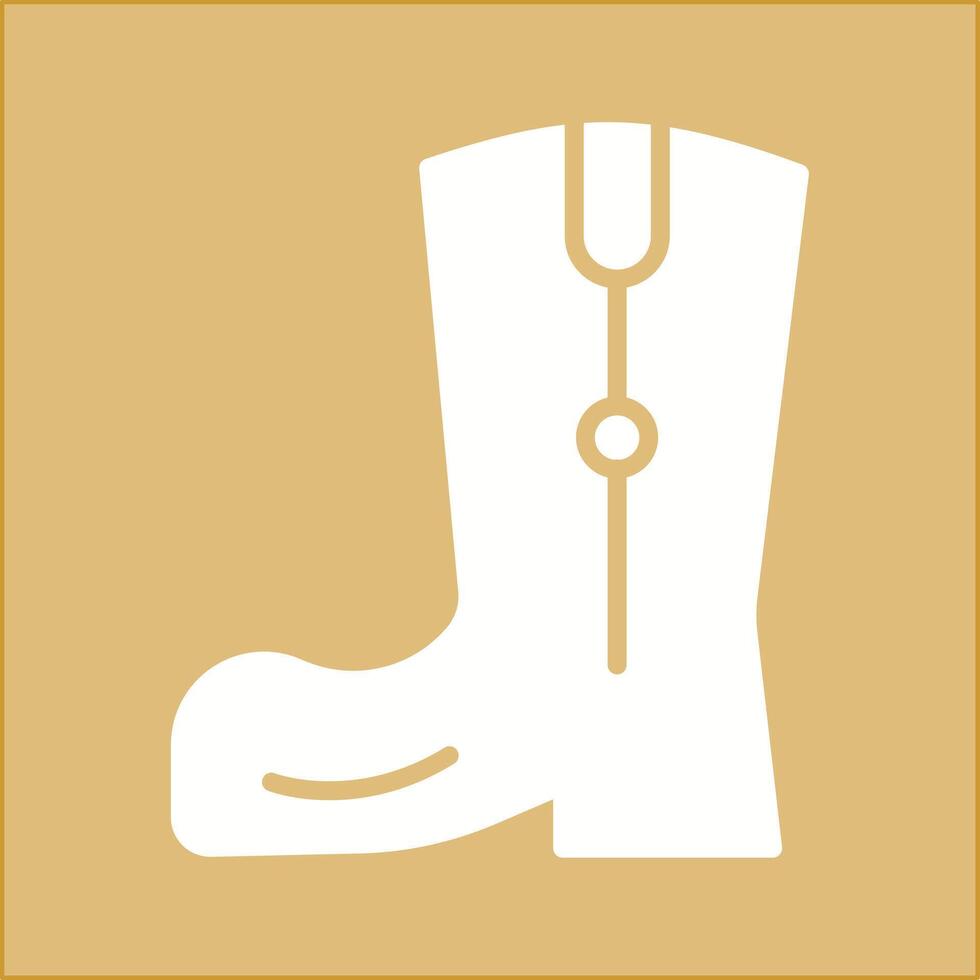 Cowboy Boot Vector Icon