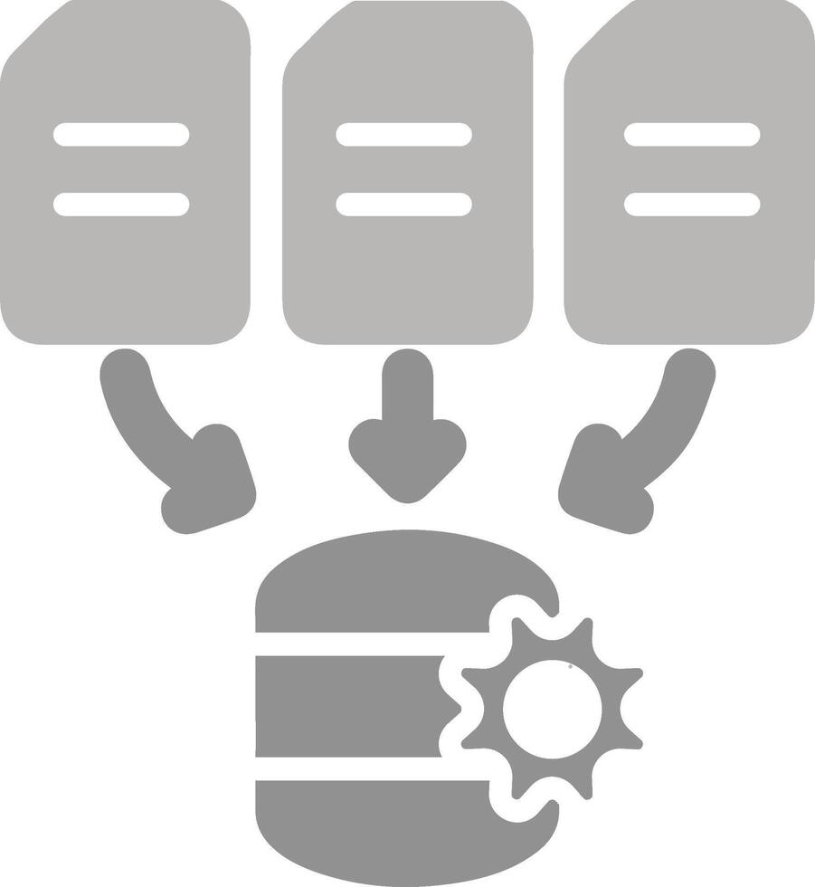 Data Processing Vector Icon